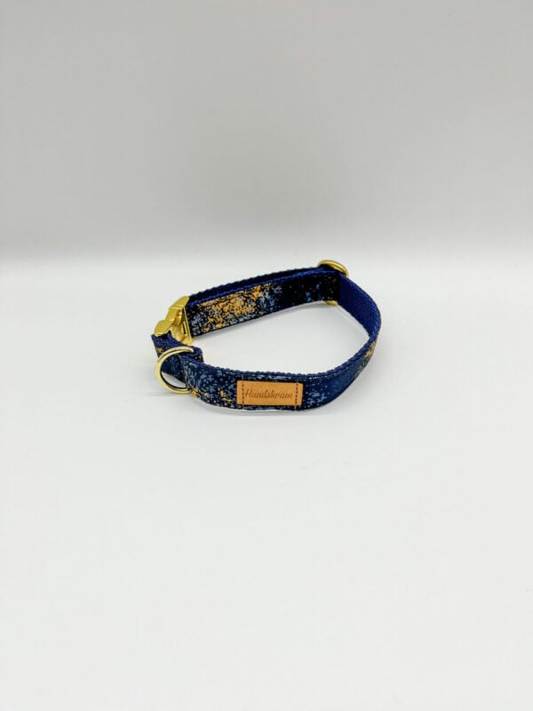 Halsband Sprenkel Blau