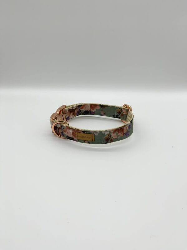 Halsband Pastellblumen Mint