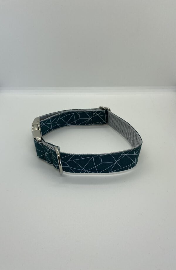 Halsband Grafisch Petrol